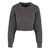 Urban Classics Pulover antracit