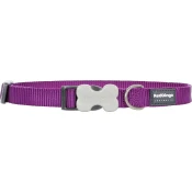 Red Dingo Najlonska ovratnica classic purple, vijolična S