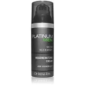 Dr Irena Eris Platinum Men 24 h Protection nočna regeneracijska krema za utrujeno kožo  50 ml