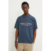 Pamucna majica Marc OPolo za muškarce, boja: bež, s aplikacijom, 424208351304