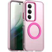 Hibridni ovitek Techsuit CandyCase MagSafe za Xiaomi Redmi 15 4G/Redmi 15 5G - pink