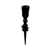 Spoljašnja lampa 1xE27/15W/230V IP44 crna