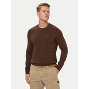 Aeronautica Militare Pulover 262MA1631UL00506 Rjava Regular Fit