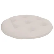 vidaXL Blazina za viseči stol VIANEN 100% poliester Bela O 60 x 10 cm