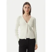 Calvin Klein Pletena jopica LV044G303G Kremna Regular Fit