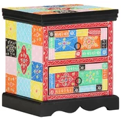Nocni ormar 2 pcs Šareni 40 x 35 x 45 cm Cvrsto drvo manga