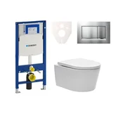 SIKOGES3W7 SAT Brevis wc školjka s kompletom Geberit Duofix 111.300.00.6 Sigma30