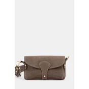 Answear.LAB crossbody torbica ženska semišasta