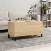 Stolic za kavu boja hrasta 90 x 44,5 x 45 cm konstruirano drvo