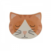 Posodica za hrano za mačke 16 cm, Ginger Cat
