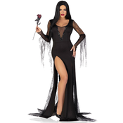 Leg Avenue Sexy Spooky Morticia 87182 Black S