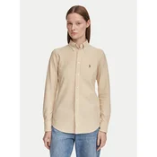 Polo Ralph Lauren Srajca 211910131504 Bež Regular Fit