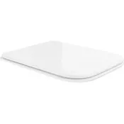 Mexen deska z mehkim zapiranjem slim, duroplast, bela visoki sijaj - 39090100