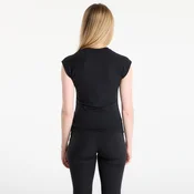 Majica Nike Sportswear Chill Knit Womens Tight Short-Sleeve Ribbed Top Black/ Sail XS
