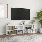 TV ormaric sjajni bijeli 149 x 30 x 52 cm konstruirano drvo