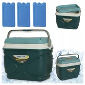shumee Velika hladilna torba Pinnacle 20L modre barve + 3 hladilni paketi po 500 ml