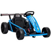 Homestar Električni gokart 119x77x54 cm modre barve