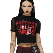 ženska majica Elvira - Popcorn, Chills And Thrills Baby - KILLSTAR - KSRA014118