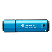 USB disk Kingston Ironkey 32GB Vault Privacy 50C, 3.2 Gen1 C, kovinski, strojna zaščita, FIPS 197