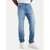 HUGO Jeans hlače Ash 50555955 Modra Slim Fit