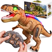 DALJINSKO VODENE IGRAČE Z DINOZAVRJI ZA OTROKE INTERAKTIVNI DINOZAVRJI XXXL