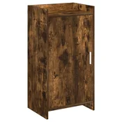 vidaXL omara za čevlje Dimljen hrast 48 x 36 x 92 cm Inženirski les