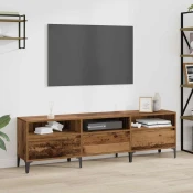 TV ormar Staro drvo 150 x 30 x 45 cm Obradeno drvo i celik