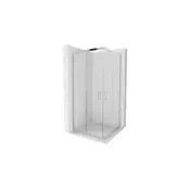 Mexen Rio kvadratna tuš kabina 90 x 90 cm, prozorna, krom - 860-090-090-01-00