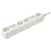 home Produžni kabel, 8 uticnica, 3 x 1.0 mm2, 1.5met - NV 18/WH