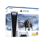PlayStation 5 Sony Disc Edition + God of War Ragnarok +