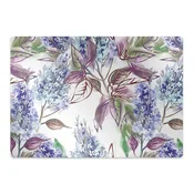 Decormat Podloga za zaščito tal Purple leaves 140x100 cm 15 cm