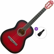 Pasadena SC041 Basic SET 4/4 Red Burst Klasicna gitara