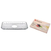 Pasabahce ELEGANT, PLADENJ PRAVOKOTEN, 28 CM x 16 CM, 1 KOS