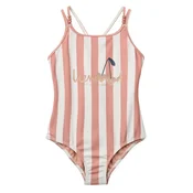 liewood® otroške kopalke suna stripe coral blush/creme de la creme