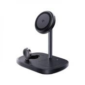BASEUS EnerFill FS41 žica bez stalak za punjenje 22.5W + 1m USB-C kabel crno