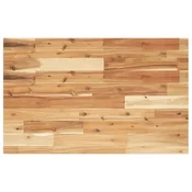 Vidaxl Kopalniški pult oljni premaz 80x50x2 cm trden akacijev les