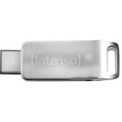 Intenso cMOBILE LINE 128 GB, USB stick (silver, USB-A 3.2 Gen 1, USB-C 3.2 Gen 1)