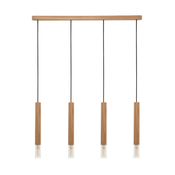Zuma Line 8620403 - Lestenec na vrvici MADERA 4xG9/28W/230V les