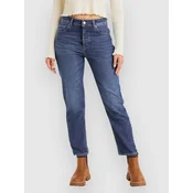Roxy Patti Straight Mid Jeans medium blue
