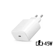 Originalni Samsung USB punjac za mrežu s Type-C ulazom, 45 W, EPTA845EWE, PD 3.0 superbrzo punjenje, bijela, ECO pakiranje, SA185922