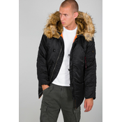 ALPHA INDUSTRIES N3B VF59 JAKNA BLACK