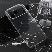Maska za iPhone 17 Pro Max 69 silikonska Ultra Thin transparent