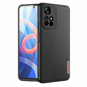 slomart Dux Ducis Fino etui pokrowiec pokryty nylonowym materiałem Poco M4 Pro 5G črni