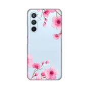Silikonska maska za Samsung A546B Galaxy A54 5G Rose flowers Print Skin providna