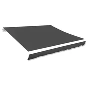 Vidaxl Tenda iz platna 4,5x3 m antracitna