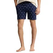 Polo Ralph Lauren Kratke hlače pižama 714965505004 Mornarsko modra Slim Fit