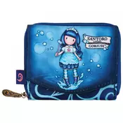 Novcanik na preklop sa kopcom i zipom Walking On Water Gorjuss 1074GJ07
