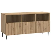 Vidaxl TV omarica Artisan hrast 102 x 34,5 x 50 cm Inženirski les