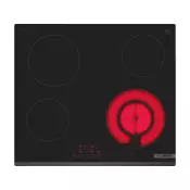 Bosch PKF631BB2E Staklokeramicka ploca za kuhanje, Serie4, 60cm, TouchSelect, Timer, crna