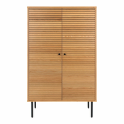 Omarica v hrastovem dekorju v naravni barvi 80x130 cm Kyoto – House Nordic